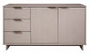 Granville Modern 55\" Sideboard in Light Gray Buffet 
