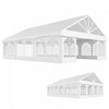 Outsunny 20' X 30' Heavy Duty Party Tent Outdoor Canopy With Carry Bags