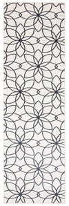 Terali Ivory Machine Washable Area Rug - 2'6\" x 8'0\"