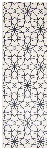 Terali Ivory Machine Washable Area Rug - 2'6