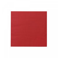 20 Pack Luncheon 3 Ply Napkin Red - Set of 6