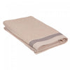 Luxury Stitch Bath Towel 30 x 60 Taupe - Set of 2 Towels