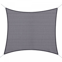 Outsunny 10ft X10ft Square Canopy Sun Sail Shade Garden Cover Uv Protector Outdoor Patio Lawn Shelte