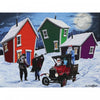 LED Canvas Wall Art Santa's Helpers 20 x 16 Wall Decor
