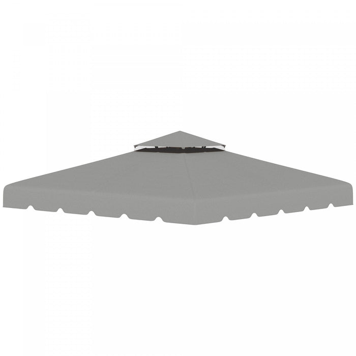 Outsunny 9.8' X 9.8' Gazebo Replacement Canopy, Gazebo Top Cover With Double Vented Roof For Garden 