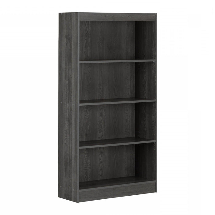 Axess 4-Shelf Bookcase - Grey Oak