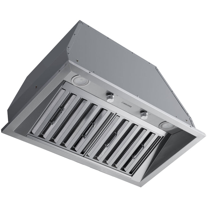 Ancona Pro 28\" Ducted Stainless Steel Insert Range Hood - AN-1329 