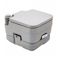 Outsunny Outdoor Portable Travel Toilet Flushable Tank for Camping Boating Roadtripping 2.6 Gallon (10L)