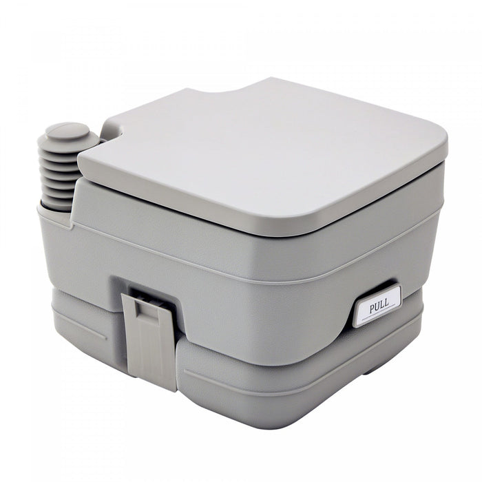 Outsunny Outdoor Portable Travel Toilet Flushable Tank for Camping Boating Roadtripping 2.6 Gallon (10L)