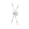 Dainolite Nebraska 4 Light Wall Sconce Matte White Finish Lamp