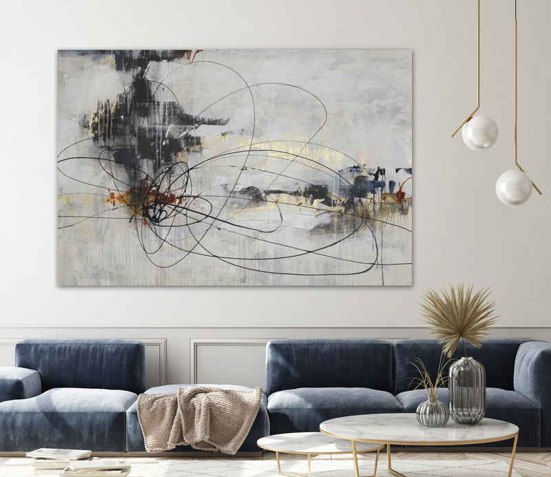 \"Mess With The Mind I\" Giant Art 84x54 Wall Art