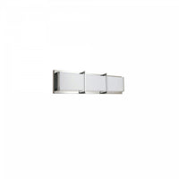 Dainolite Winston Vanity Light 15w Polished Chrome Light White Acrylic Diffuser Lamp