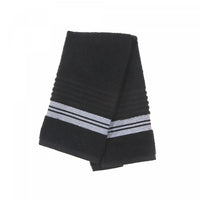 Deluxe Hand Towel 16 x 27 Black - Set of 6 Towels