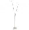 Dainolite Vincent Floor Lamp 34w Matte White White Silicone Diffuser