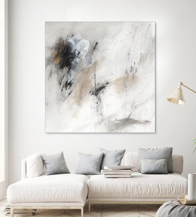 \"Sketch Lines I\" Giant Art 72x72 Wall Art