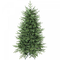HOMCOM 6 ft Christmas Tree, Full Realistic Ponderosa Fir, Easy Assembly