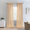 Habitat Paloma Blue Sheer Dual Header Curtain Panel - 52 x 63