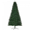 Homcom 8ft Artificial Christmas Tree With 1499 Branch Tips