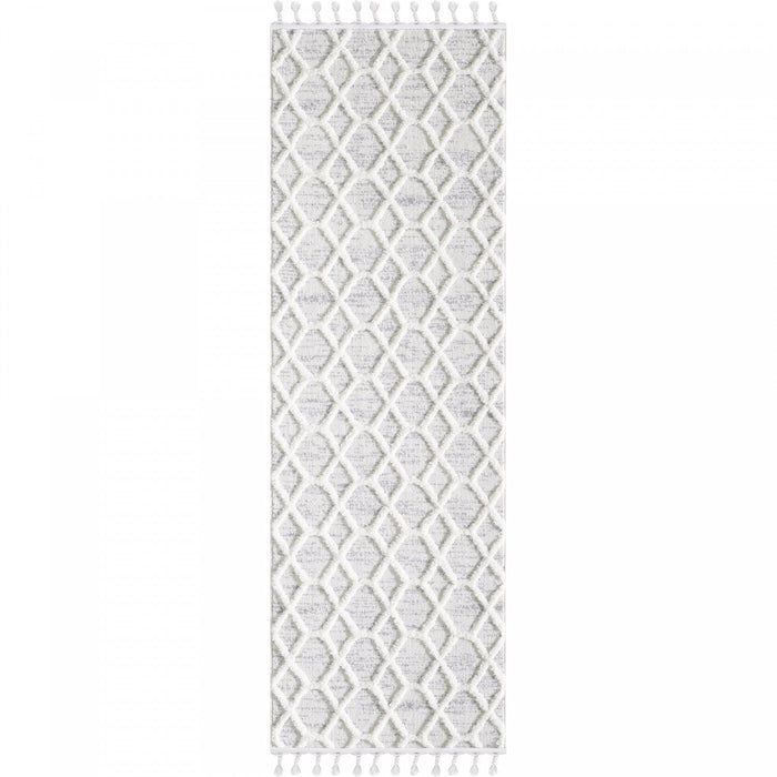 Quinto Nexus Shag Area Rug - 2'7\" x 8'