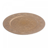 Charger Plate Lily Bulb Champagne 13