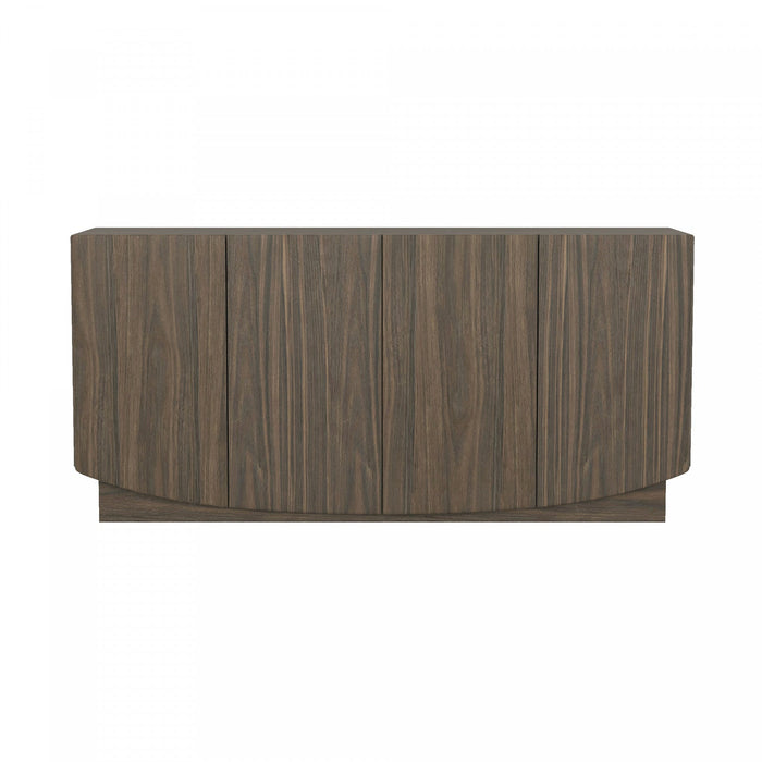 Ardea Contemporary 60\" Sideboard in Walnut Buffet 
