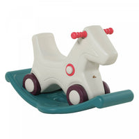 Qaba Rocking Horse 2 In 1 Ride On Toys And Sliding Car For Kids Baby Rocker Roller Toddler Playset I