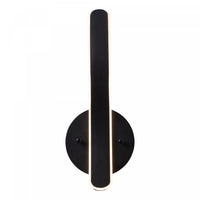 Sirius Collection Integrated LED Sconce - Black