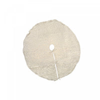 Sequined Tree Fleece Tree Skirt White Christmas Tree