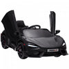 Qaba Mclaren 765lt Licensed 12v Powered Ride-On Car, Battery Powered Kids Electric Car With Scissor 