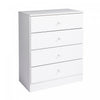 Astrid Kids 4-Drawer Dresser - White