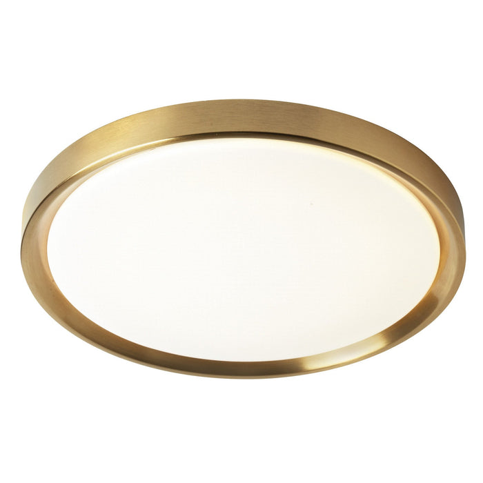 Dainolite Frida Flush Mount 30w Aged Brass Finish Lamp