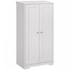 HOMCOM Kitchen Storage Cabinet, Freestanding Pantry Cabinet, White