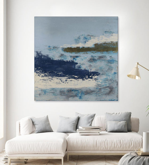\"Washing To Shore\" Giant Art 54x54 Wall Art