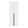 Lee Modern 32\" Wardrobe Closet in White Armoire 