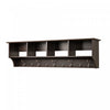 Hanging Entryway Shelf - Espresso