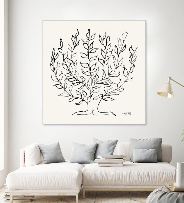 \"L'arbre Platane\" Giant Art 54x54 Wall Art