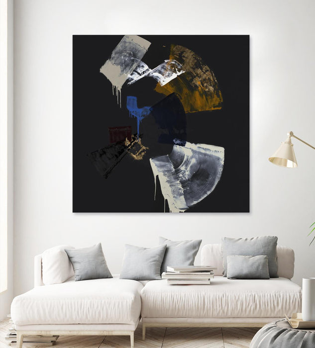 \"Luxurious Candor\" Giant Art 54x54 Wall Art