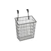 Over The Cupboard Wired Basket Organizer Black