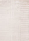 Leonardo White Grey Modern Lines Area Rug - 5'3\" x 7'7\"