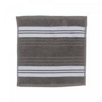 Deluxe Wash Cloth 12 x 12 Cool Grey - Set of 6 Towels