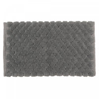 Handwoven Pompom Bathmat Grey 20 x 32 Bathmat