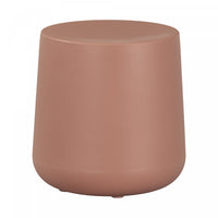 Dalya Round Patio Chairside Table - Burnt Orange