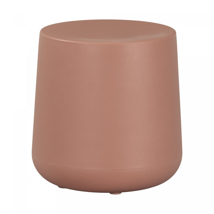 Dalya Round Patio Chairside Table - Burnt Orange