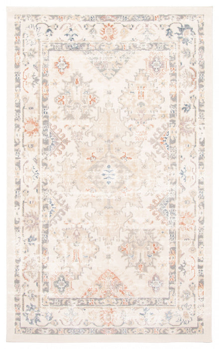 Rococo Ivory Area Rug - 5'0\" X 8'0\"  
