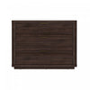 Evelyn Modern 32\" Nightstand in Brown (3-Drawer) 