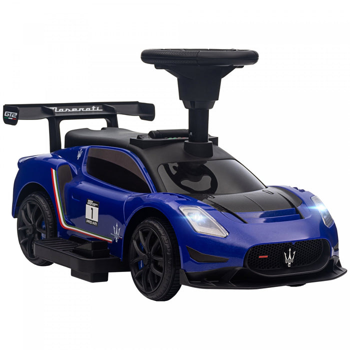 Qaba Maserati Gt2 Licensed Baby Car, 6v Battery Powered Ride-On Ride On Toy With Under Seat Storage,