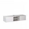 Agora Wall Mounted Media Console - Pure White 