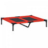 Pawhut Elevated Dog Bed, Dog Cot Bed, Cooling Raised Pet Cot Indoor Outdoor With Washable Breathable