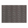 Vinyl Placemat Ellis Chocolate - Set of 12