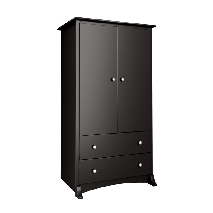 Sonoma 2-door Armoires - Black 